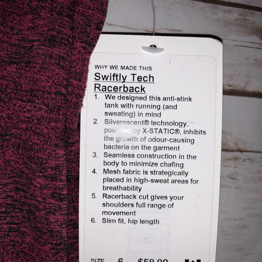 Lululemon Swiftly Tank Racerback - Picture 6 of 8